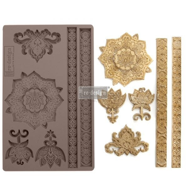 Redesign Décor Moulds® - Agadir Patterns - Size 5x8 - Boho Pattern