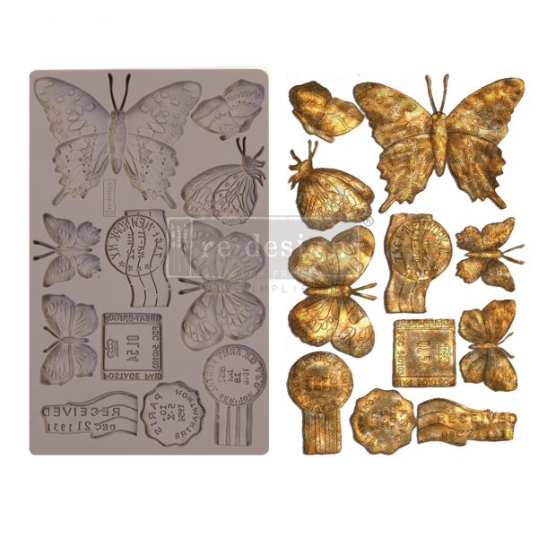 Redesign Décor Moulds® - Butterfly In Flight - Size 5x8