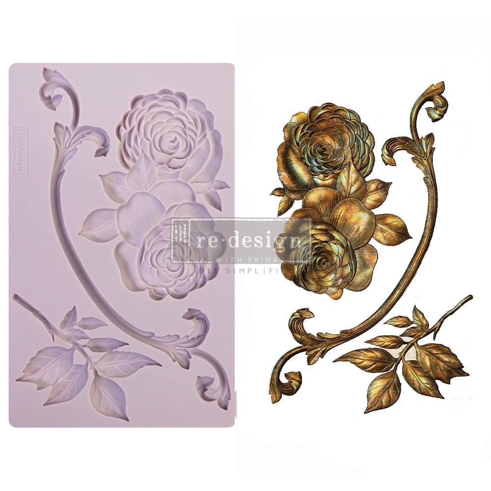 Redesign Décor Moulds® - Victorian Rose - Size 5x8