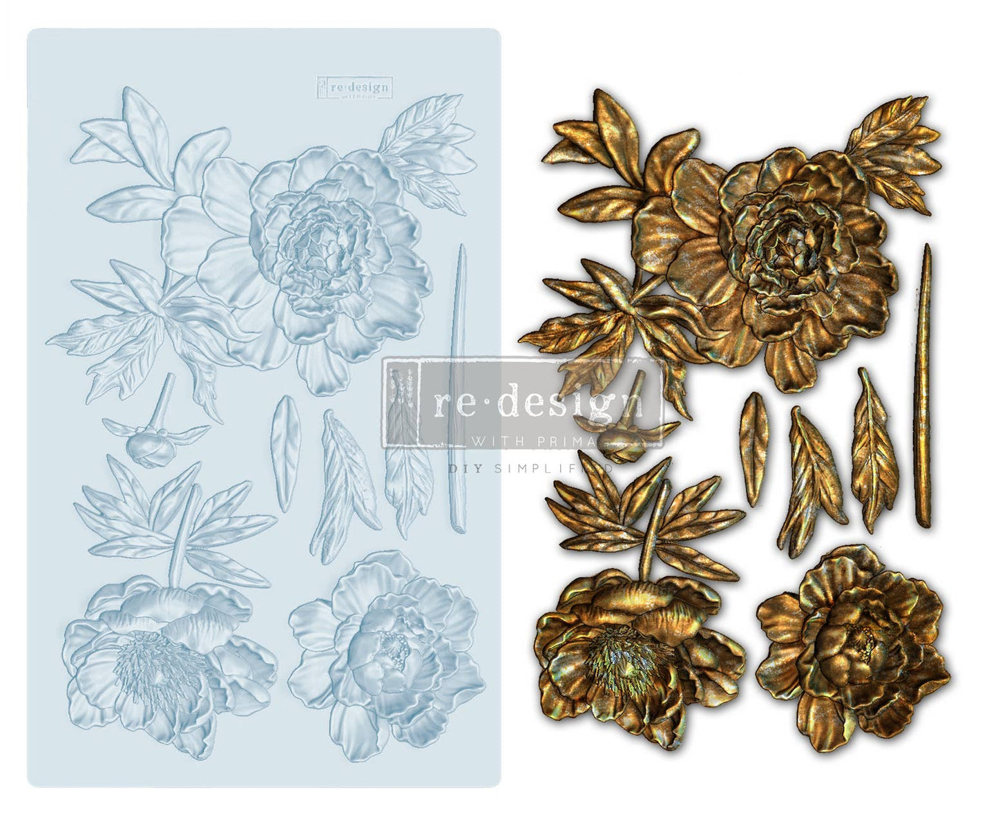 Redesign Decor Moulds® - Wilderness Rose